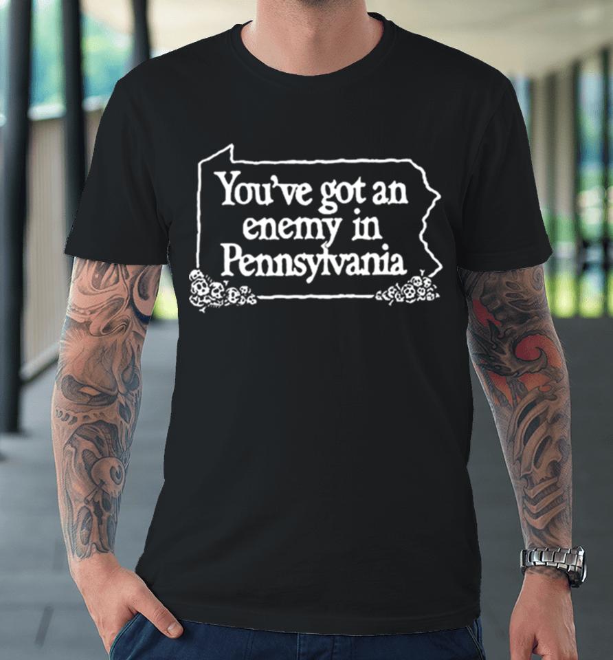 You’ve Got An Enemy In Pennsylvania You’ll Enjoy Yourself &Amp; Keep Coming Back Premium T-Shirt