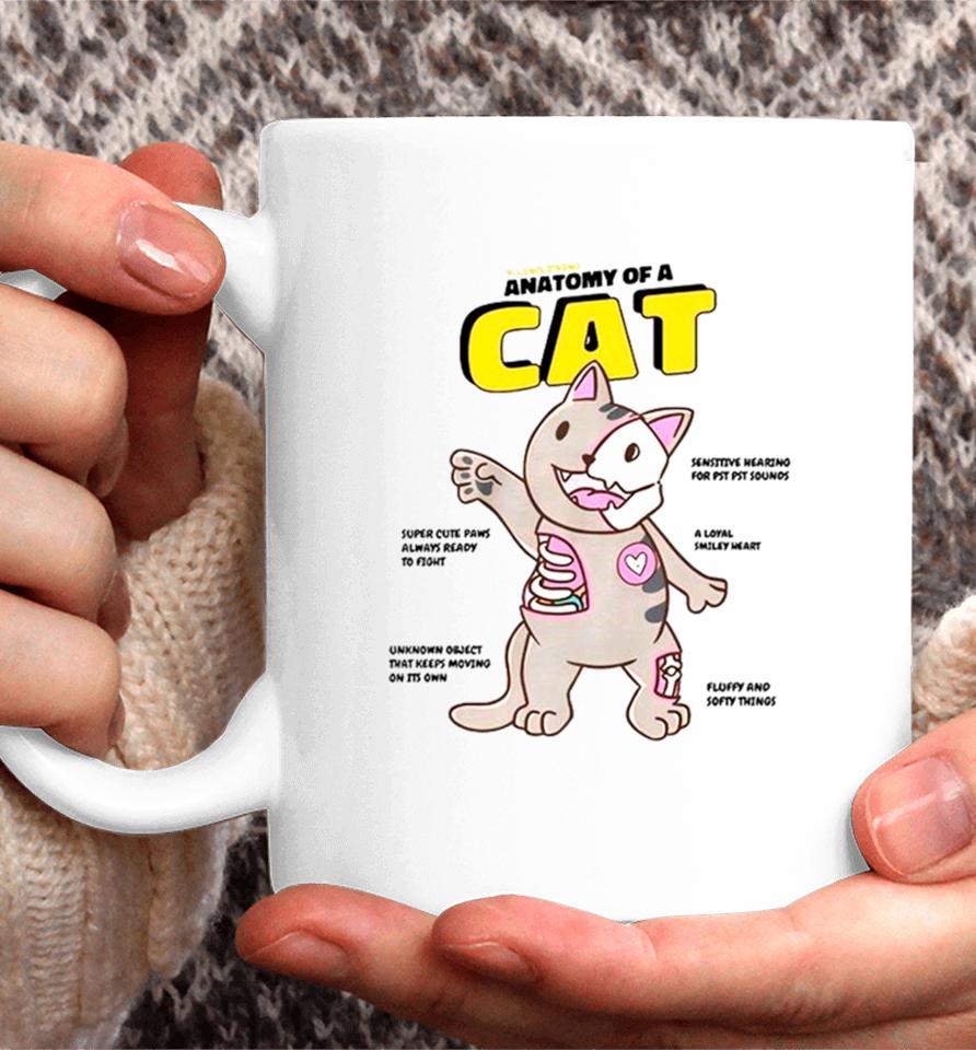 Yujin Cat Anatomy Coffee Mug