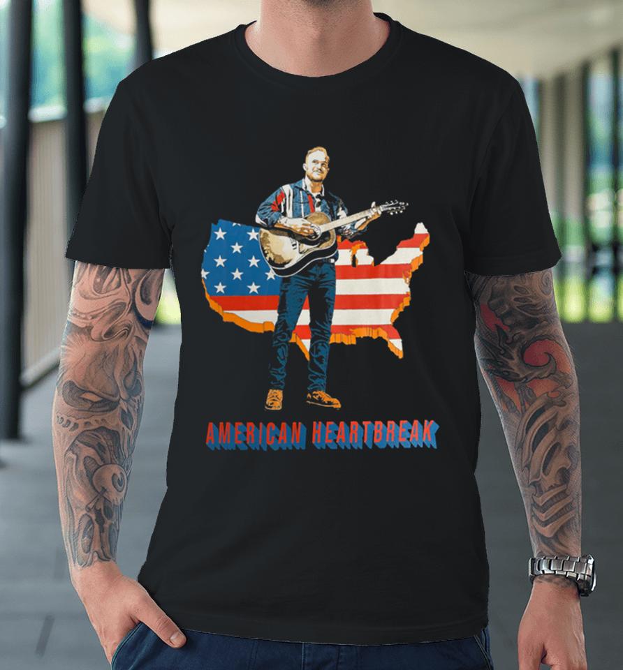 Zach Bryan American Heartbreak Premium T-Shirt