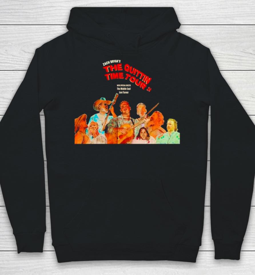 Zach Bryan’s The Quittin Time Tour 2024 Hoodie