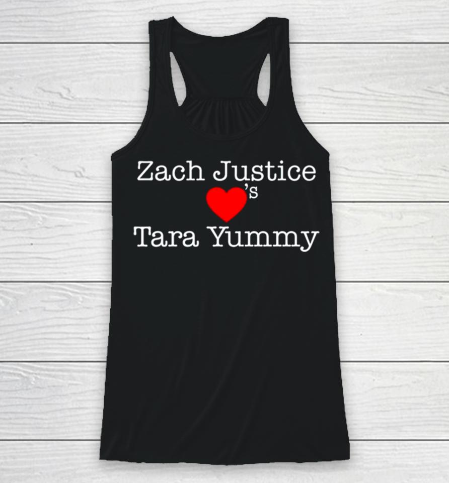 Zach Justice Love’s Tara Yummy Racerback Tank