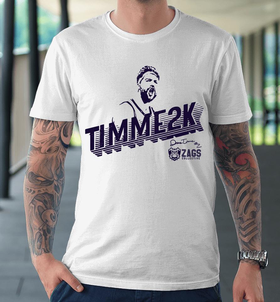 Zags Head Drew Timme 2K Premium T-Shirt