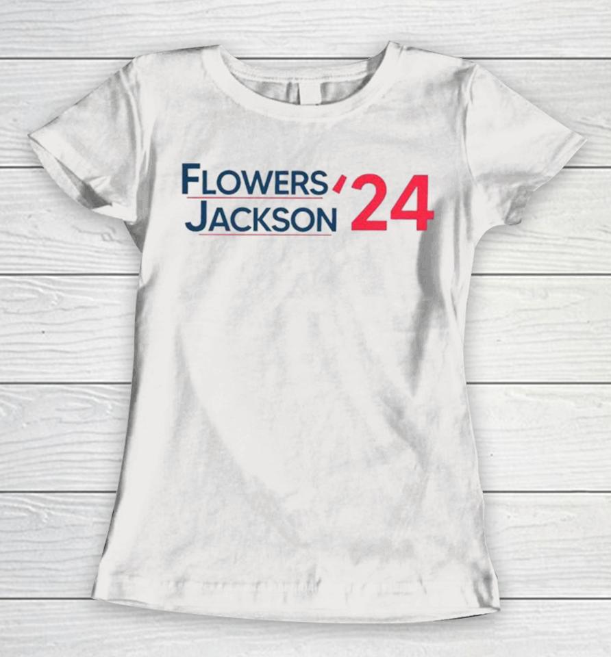 Zay Flowers Lamar Jackson 2024 Women T-Shirt