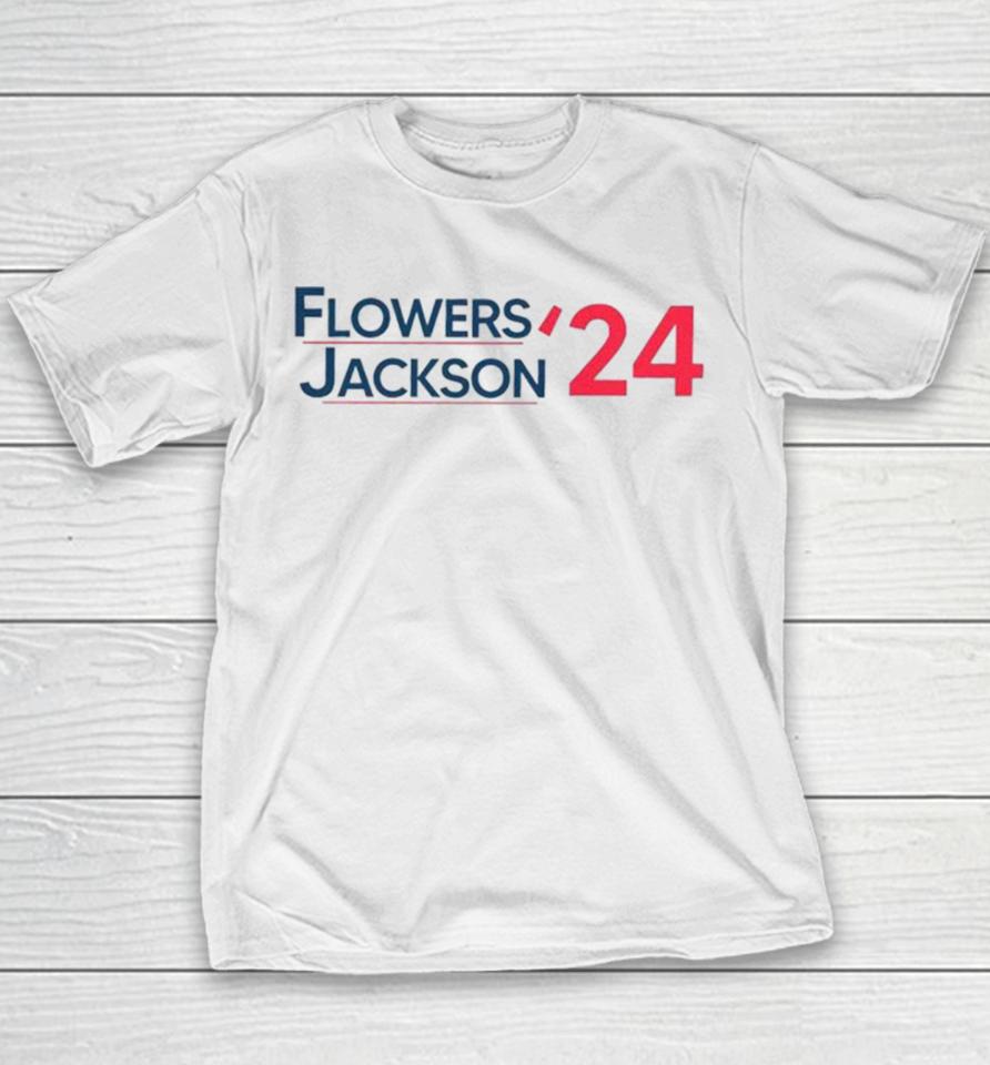 Zay Flowers Lamar Jackson 2024 Youth T-Shirt