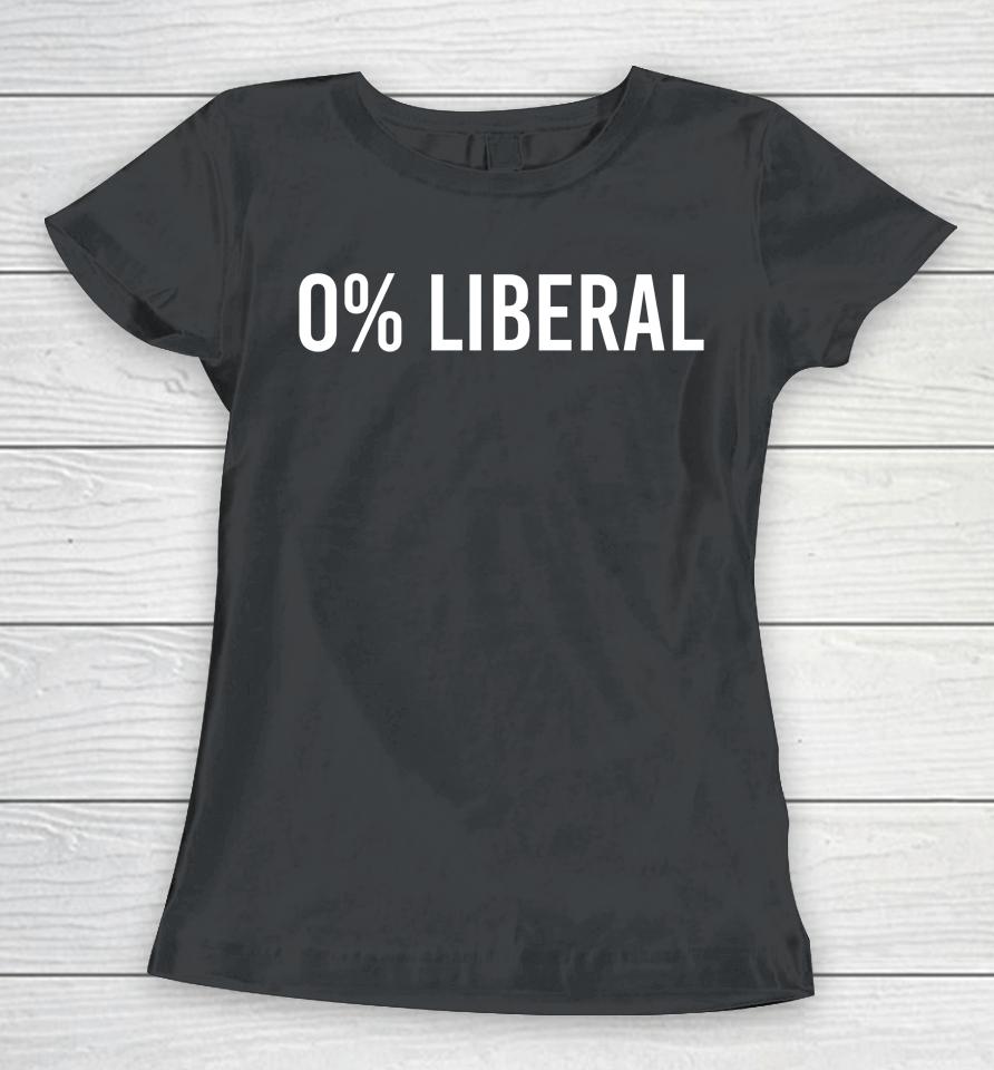 Zeek Arkham 0% Liberal Women T-Shirt