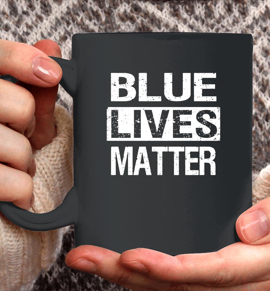 Zeek Arkham Blue Lives Matter Coffee Mug