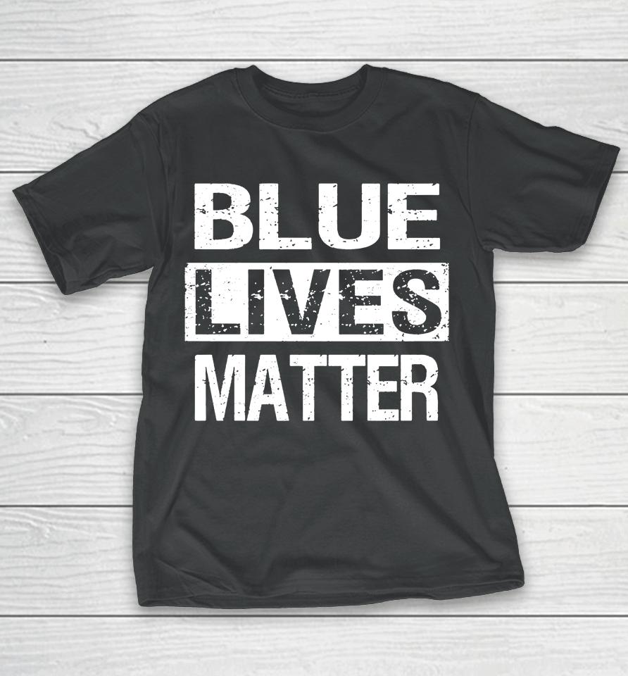Zeek Arkham Blue Lives Matter T-Shirt