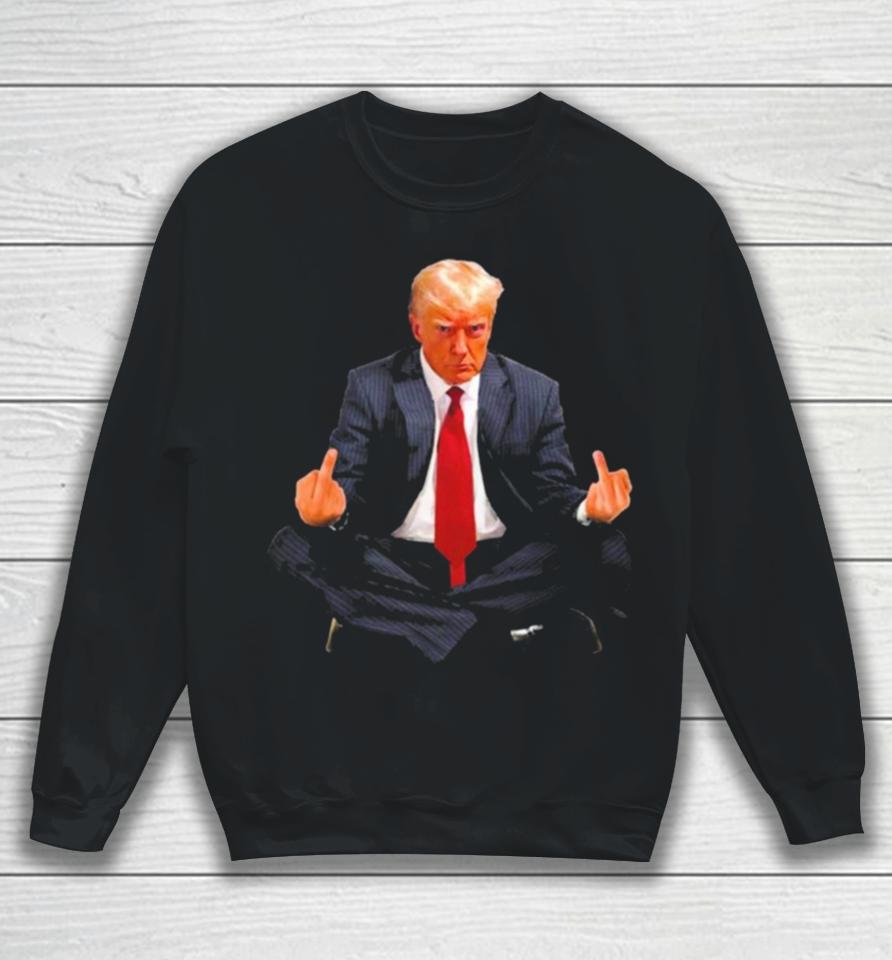 Zen Of Trump Meditation Sweatshirt