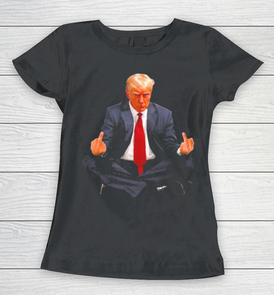 Zen Of Trump Meditation Women T-Shirt