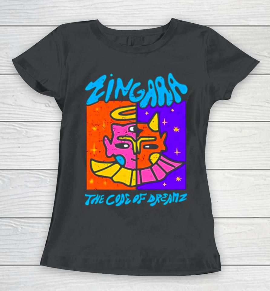 Zingara Good And Evil The Code Of Dreamz Women T-Shirt