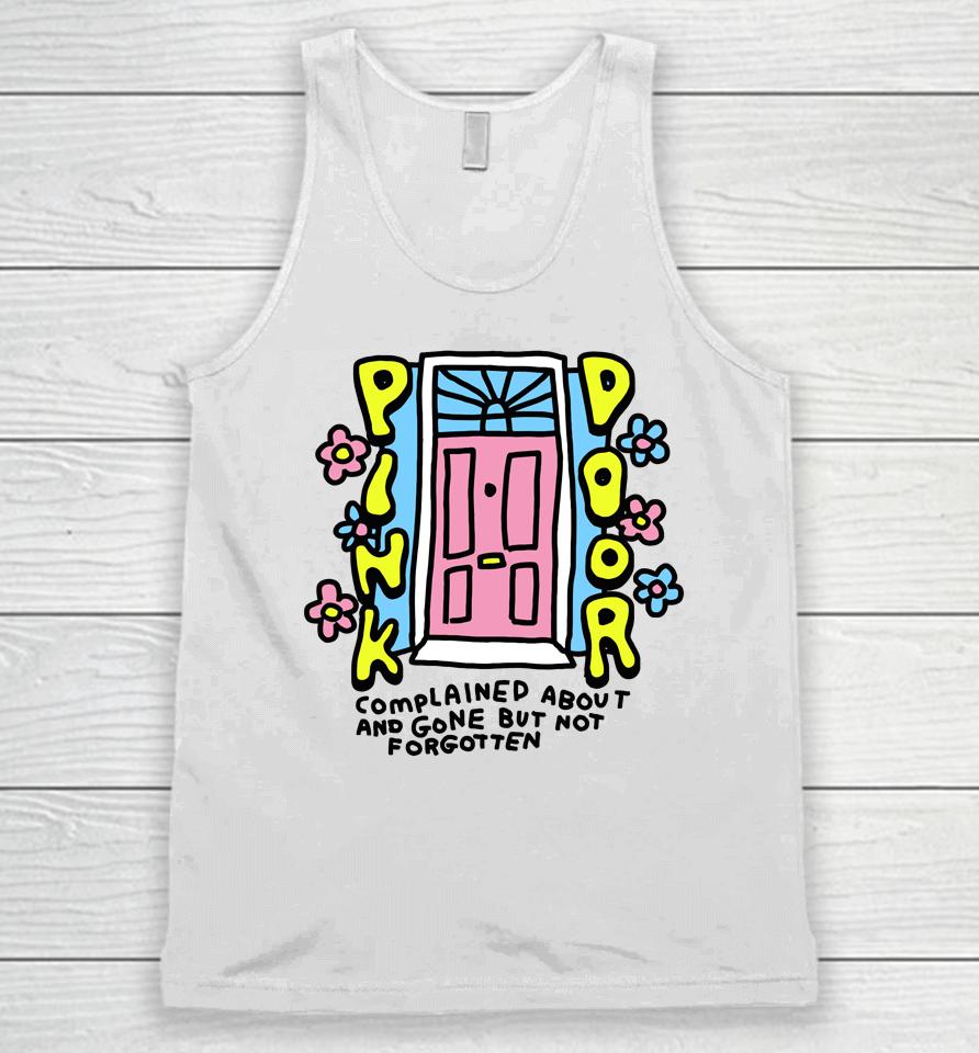 Zoe Bread Merch Pink Door Complained About And Gone But Not Forgotten Unisex Tank Top