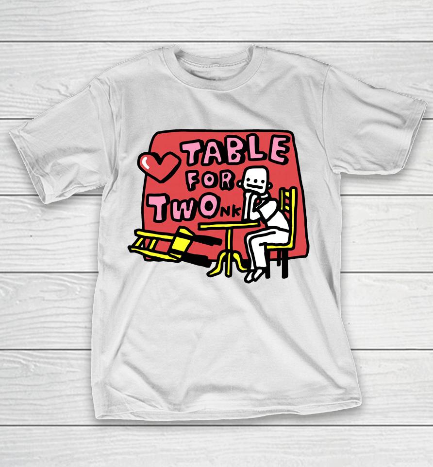 Zoe Bread Table For Twonk T-Shirt