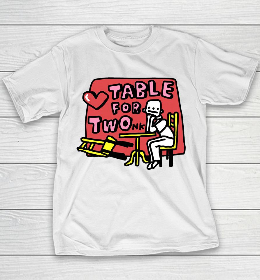 Zoe Bread Table For Twonk Youth T-Shirt
