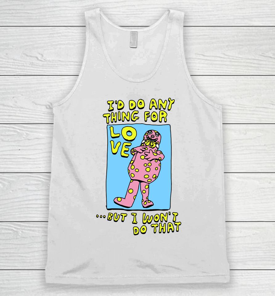 Zoebread Store I Don't Want To Be Mrs Blobby Unisex Tank Top