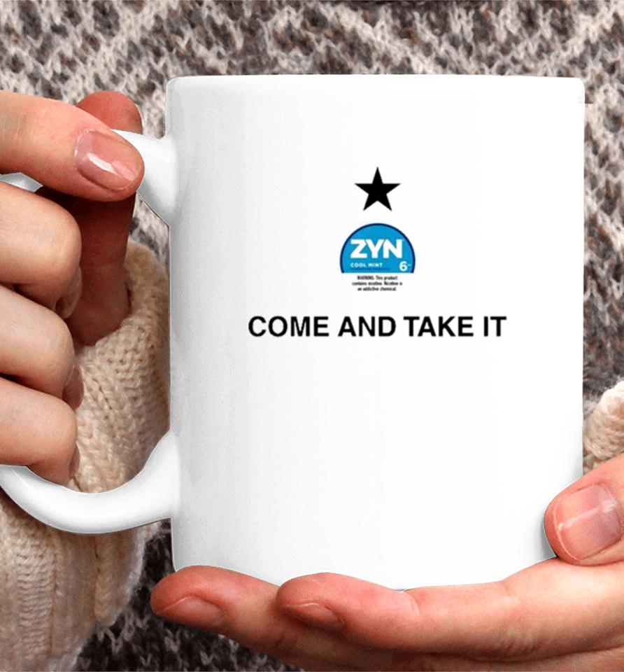 Zyn Cool Mint Come And Take It Coffee Mug