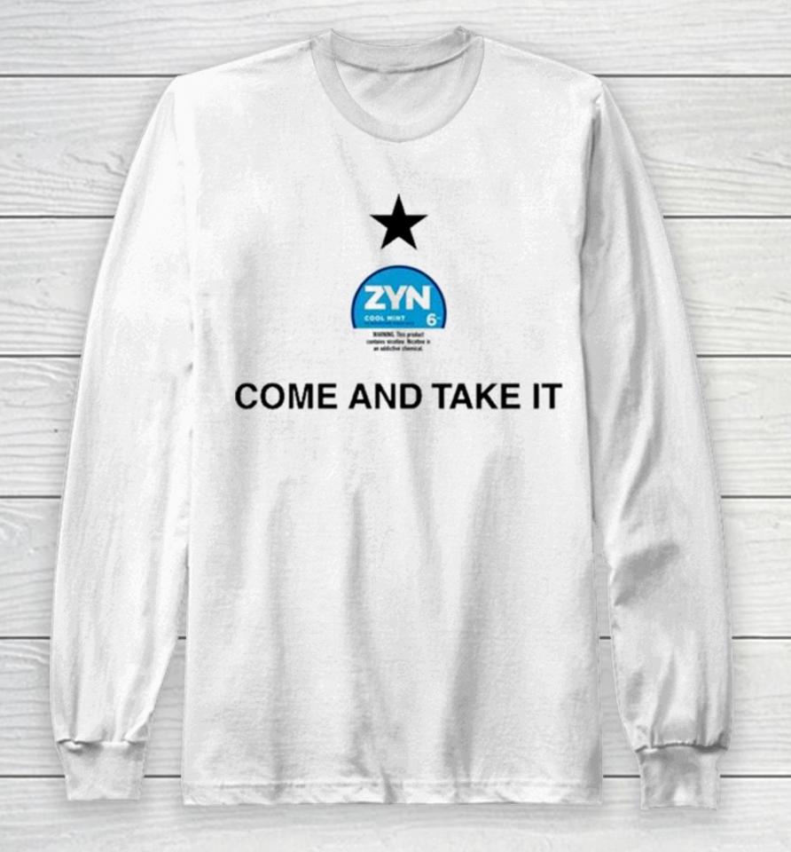 Zyn Cool Mint Come And Take It Long Sleeve T-Shirt