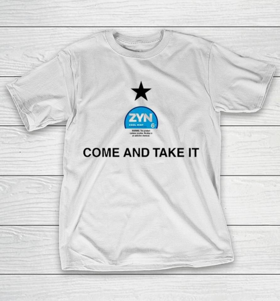 Zyn Cool Mint Come And Take It T-Shirt