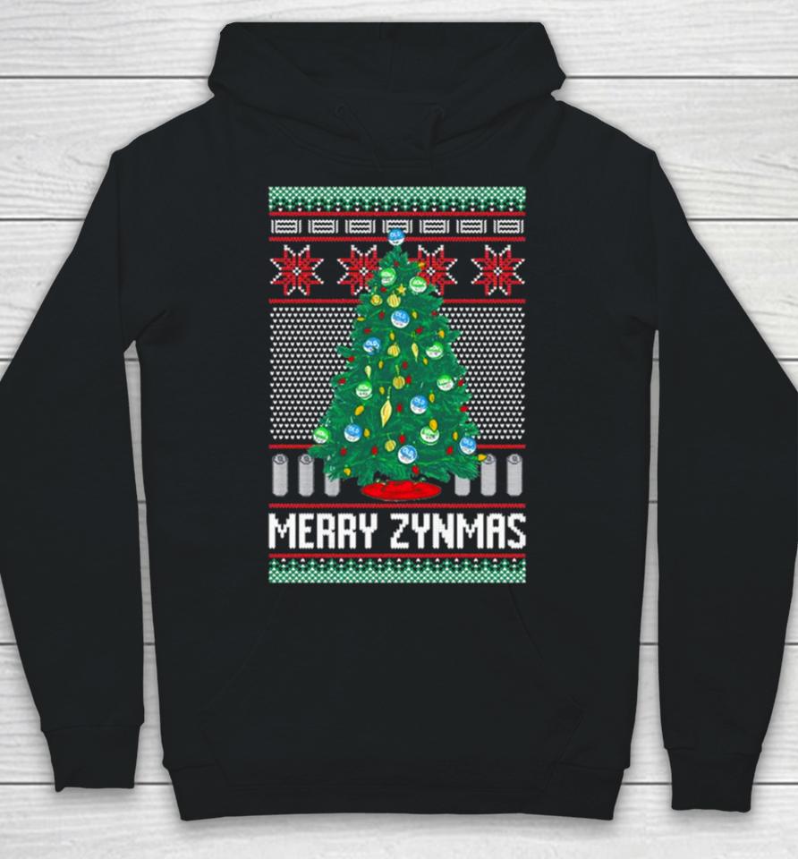 Zyn Tree Merry Zynmas Ugly Christmas Hoodie