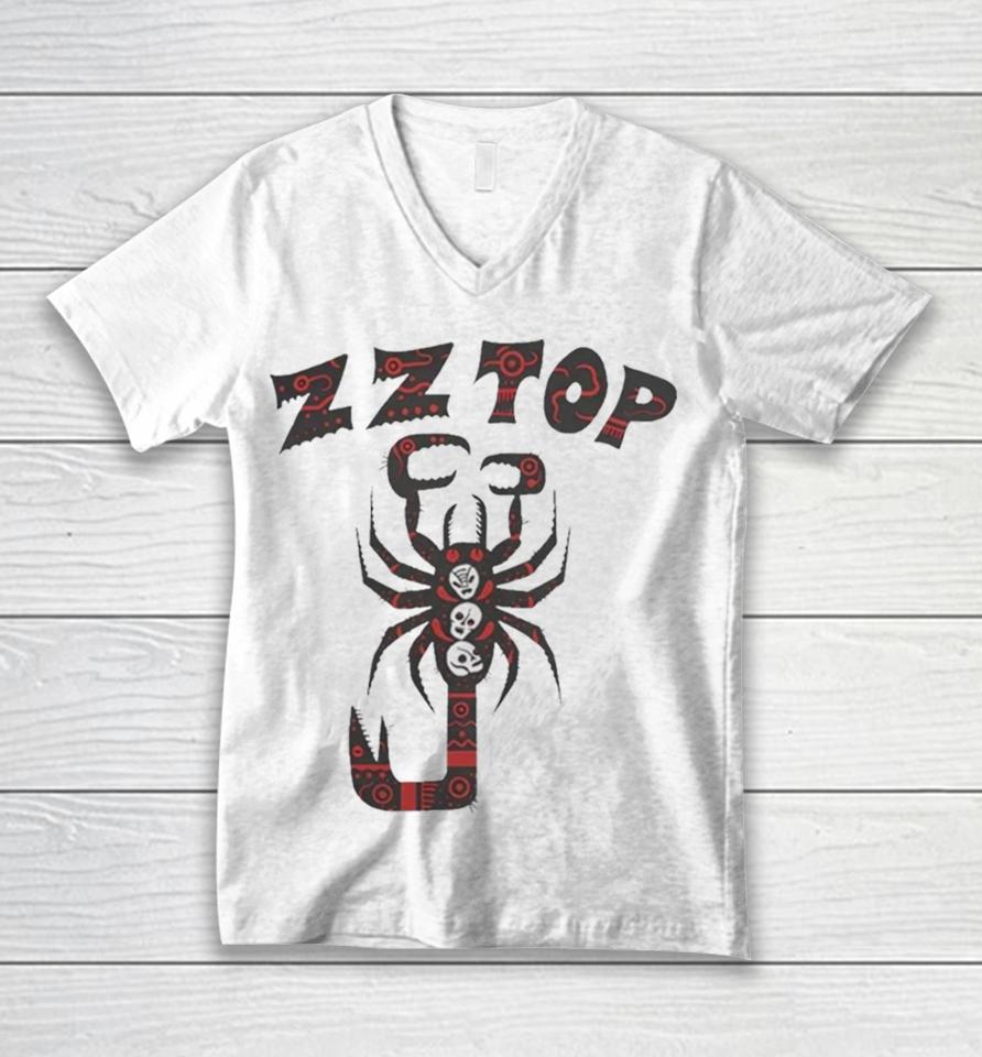 Zz Top Merch Scorpion Unisex V-Neck T-Shirt