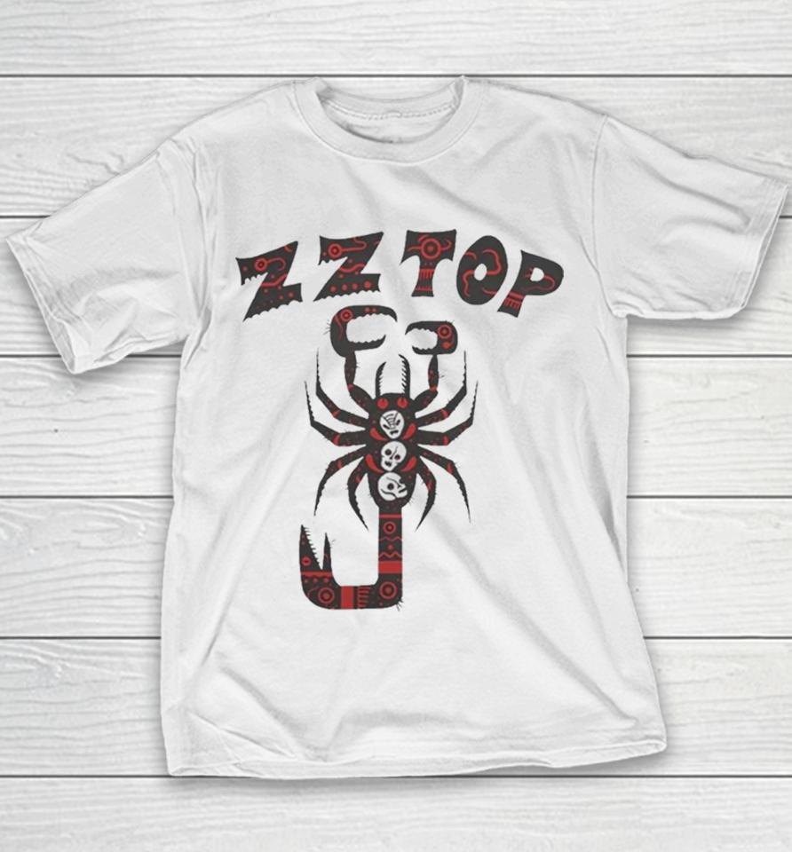 Zz Top Merch Scorpion Youth T-Shirt